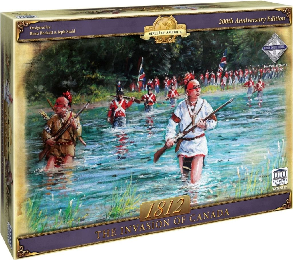 1812 Inwazja na Kanadę - Brettspiel - Wydanie ENG Zdjęcie produktu 