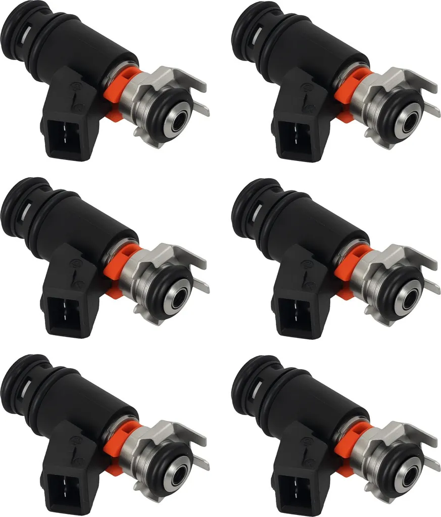 Éliminez les ratés : 6 injecteurs 021906031D pour Golf III VR6 2.8 2.9