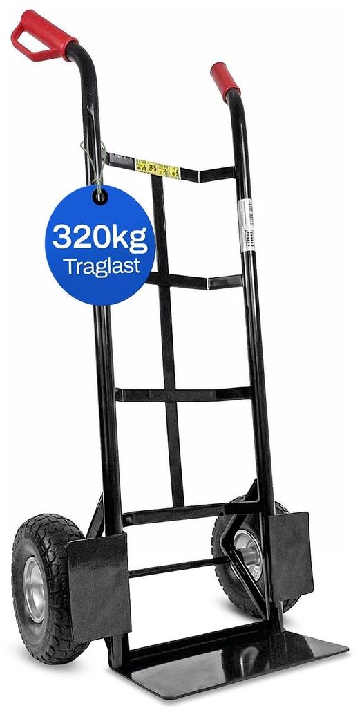 HBH Profi Schwerlast Sackkarre robuste Transportkarre 320kg Produktbild 