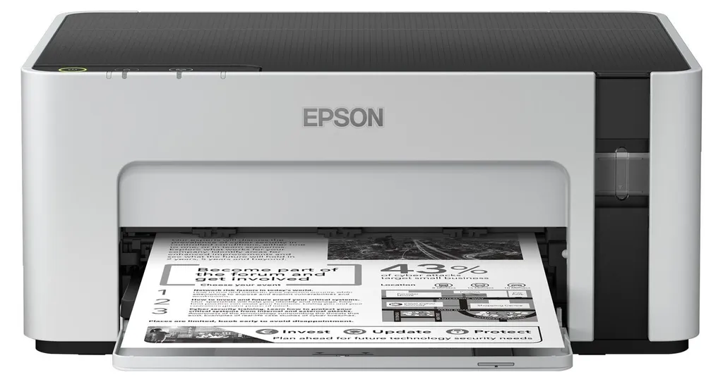 Imprimante Monochrome EcoTank M1100 Epson avec Réservoir d'Encre Recharge