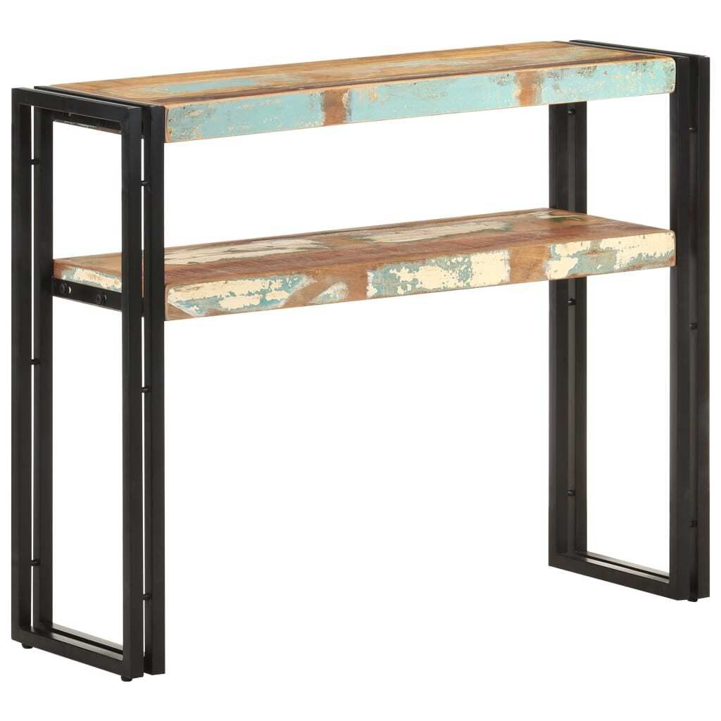 Konsolentisch 90x30x75 cm Altholz Massiv