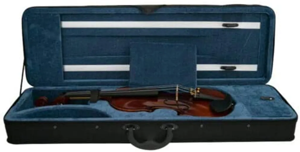 Étui violon 4/4 Softcase ergonomique avec double sangle réglable noir