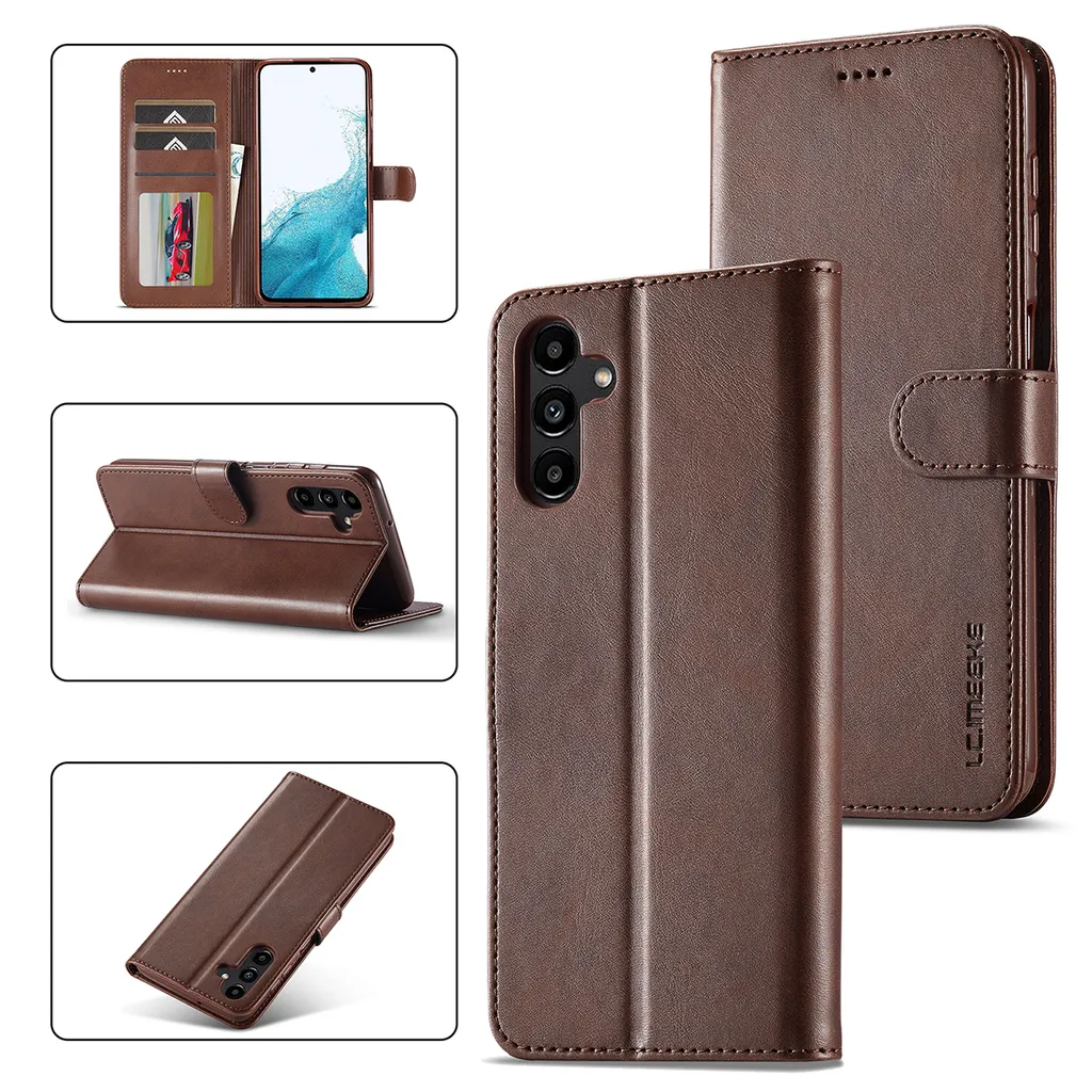 Custodia Flip Samsung A14 5G con Stand - Cover Pelle Anti-Graffio