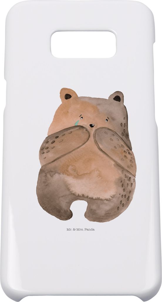Mr. & Mrs. Panda Samsung Galaxy S8 plus Handyhülle Bär Verlust - Weiß - Geschenk, Hülle, Trauer Trauergeschenk Traurig Trösten Trost Liebeskum...