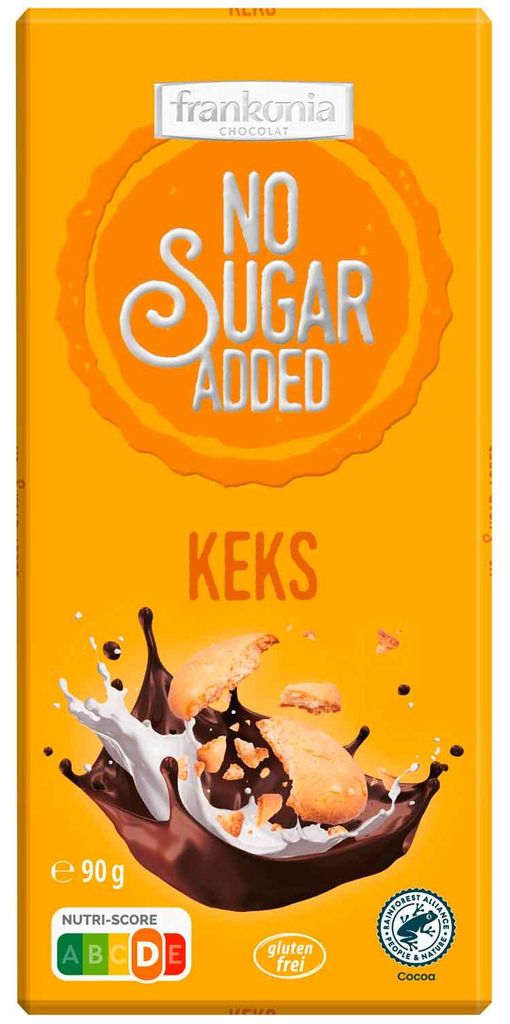 Frankonia Chocolat No Sugar Added Keks 90g Produktbild 