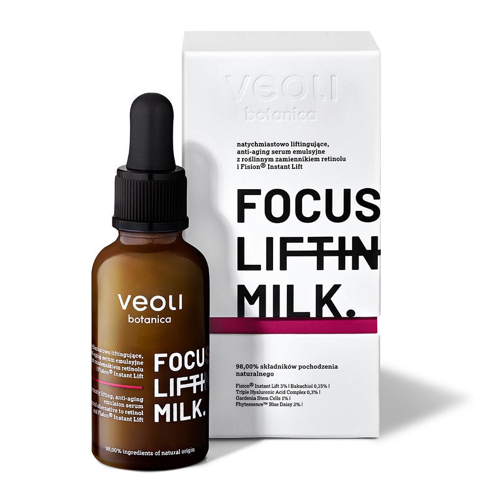 Veoli Botanica Straffendes Gesichtsserum mit Bakuchiol, 30ml