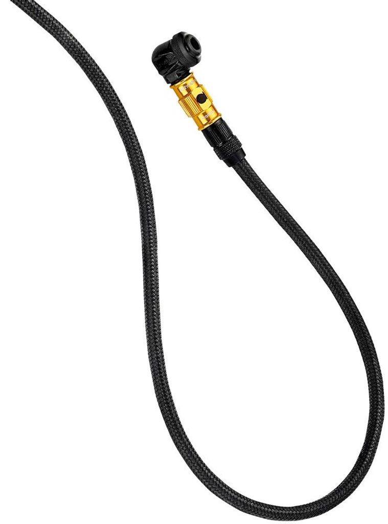 Lezyne ABS Braided Floor Pump Hose Gold/Hi Gloss Pumpenzubehör