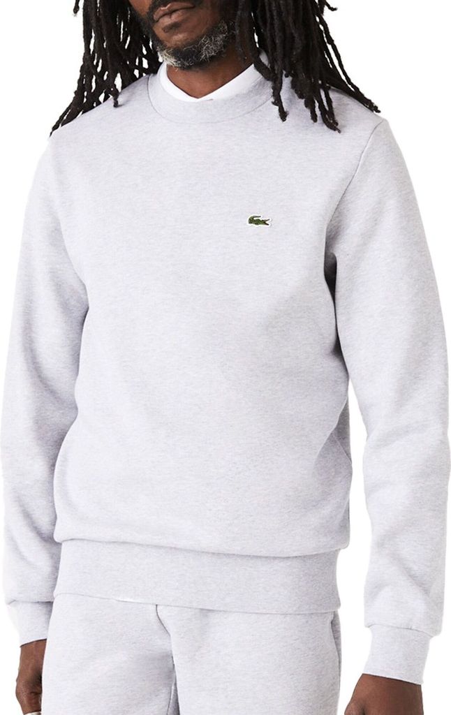 Lacoste Sweatshirt aus gebürsteter Baumwolle, Grau L Produktbild 20