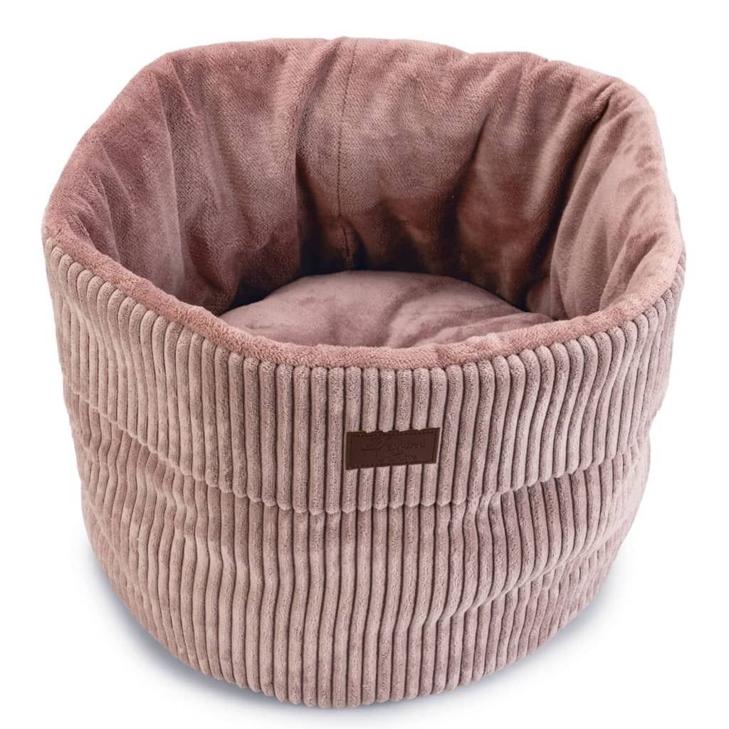 Creato da Lotte Katze Korb Gerippt Rosa 50x35 cm Immagine del prodotto 