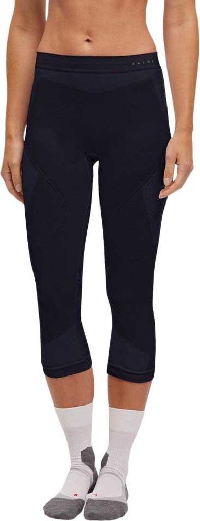 FALKE W 3/4 Tights w BLACK BLACK M