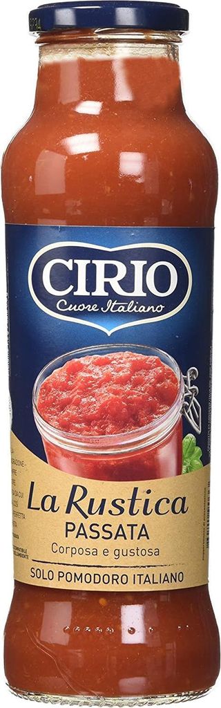 12x Cirio Passata di Pomodoro Rustica Tomatensauce Tomaten 100% Italienisch 680g