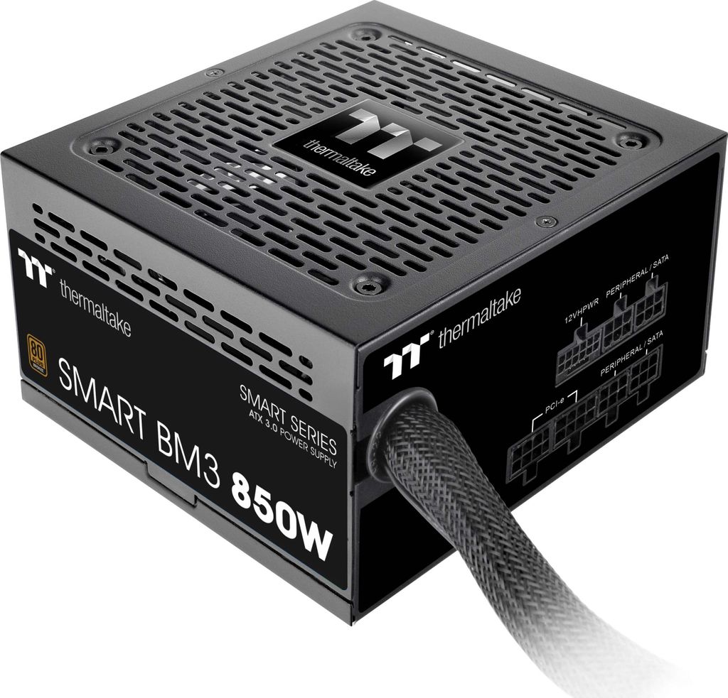 Thermaltake PS-SPD-0850MNFABE-3, 850 W, 100 - 240 V, 50/60 Hz, 15 A, Aktiv, 110 W