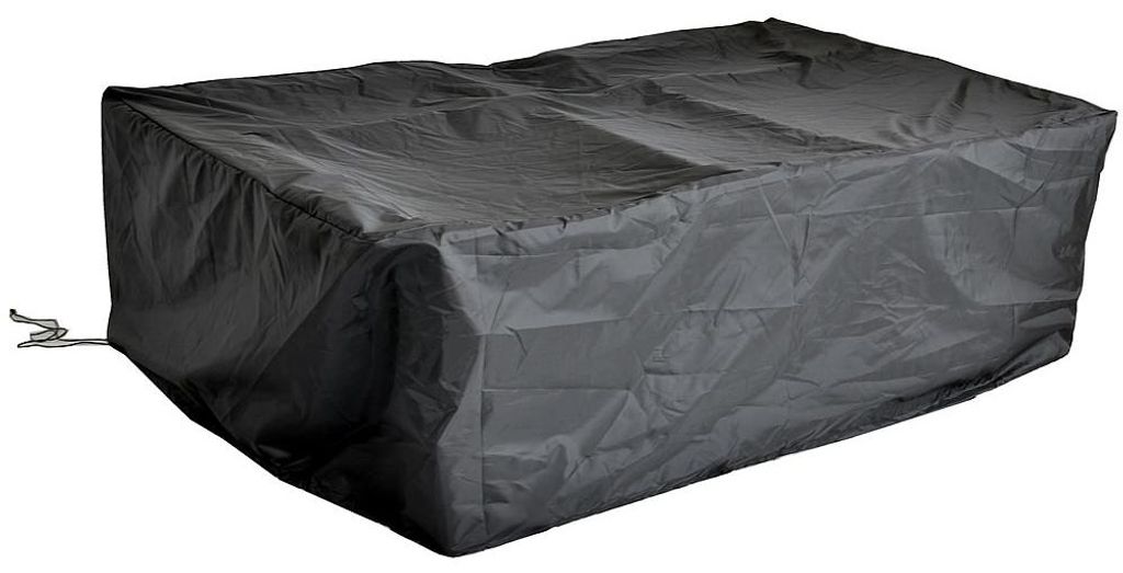 Pokrowiec ochronny 160x160x90 czarny meble ogrodowe rattan Zdjęcie produktu 