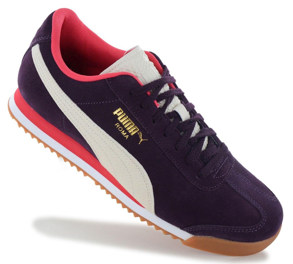 PUMA Roma Suede – tenisky, barva: tmavě modrá/fialová, Obrázek produktu 