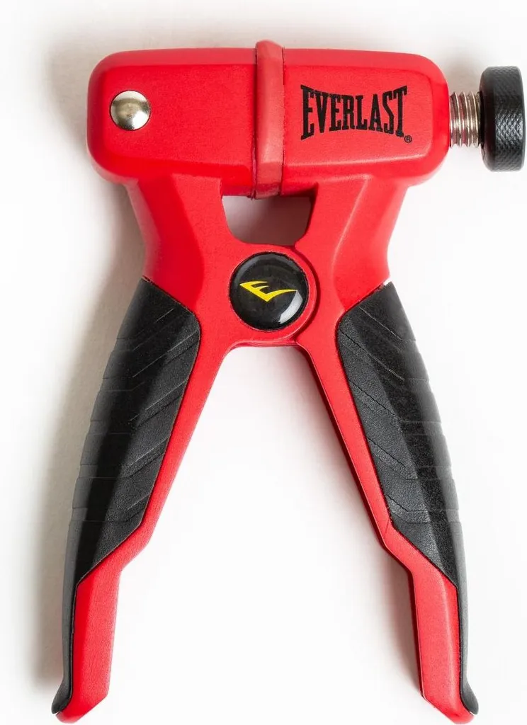 Pince de Musculation Everlast Low Tension Rouge à Résistance Variable