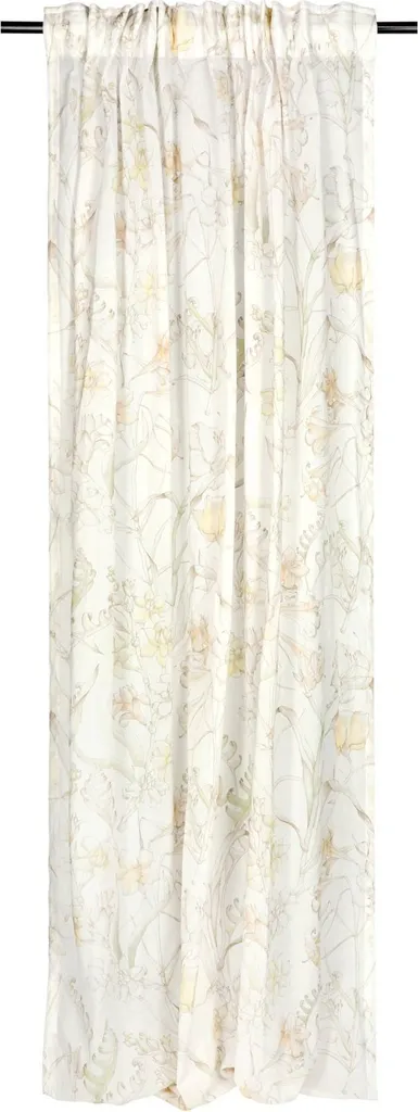 Collezione SCHÖNER WOHNEN Tenda Verde Lusso 135x250 - Passanti Invisibili