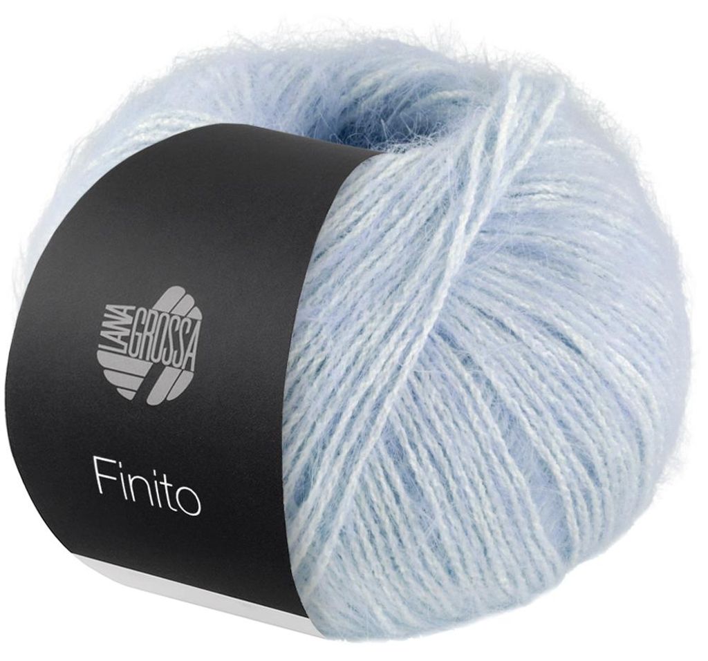 Lana Grossa - Finito 0002 zartblau creme Produktbild 