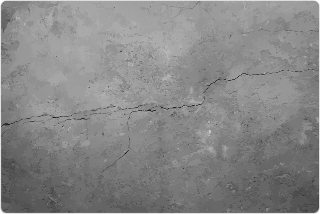 Küchenmatte 120x180 cm Vinylmatte Bodenmatte Dekoration - Beton Zement Textur