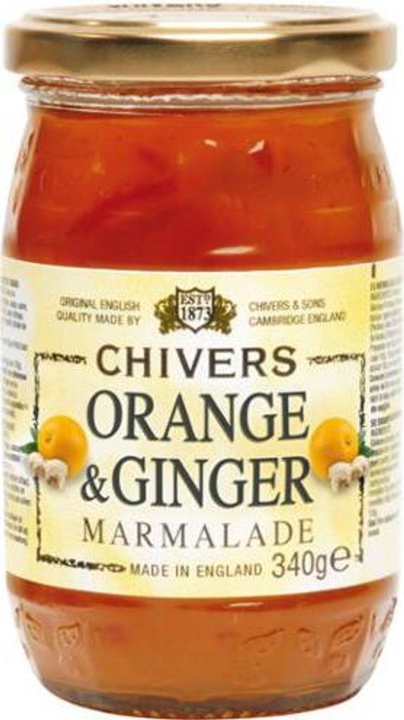 Chivers - Orange & Ginger Marmalade - 340g Produktbild 