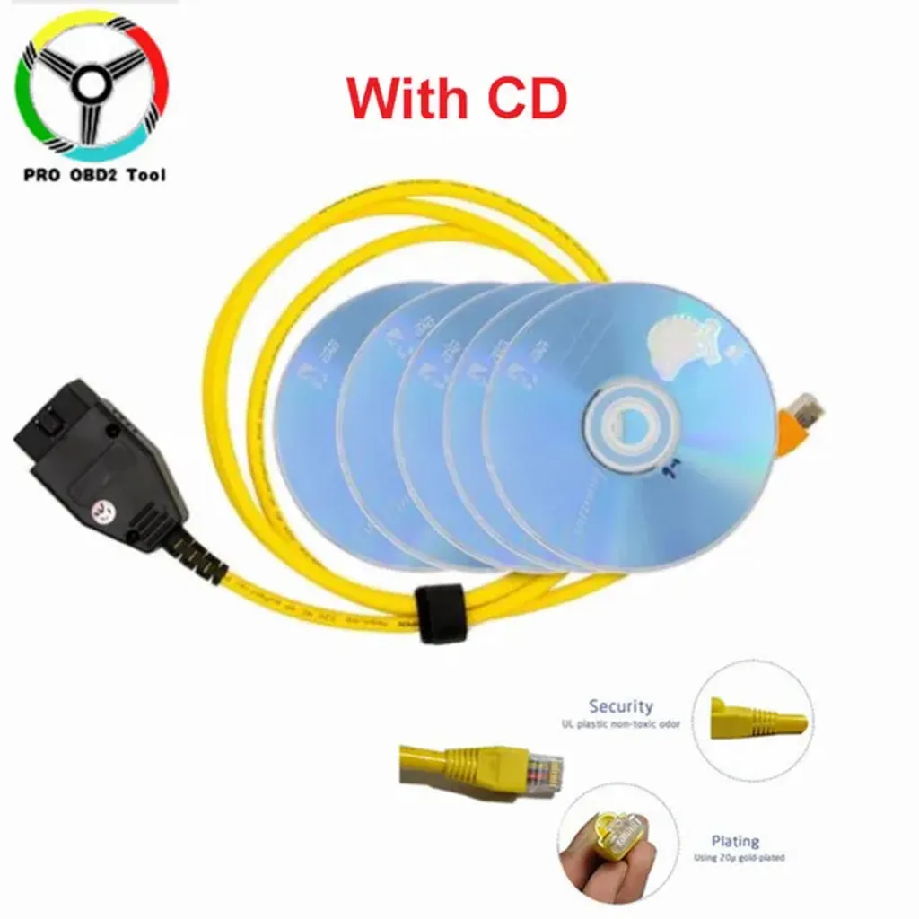 Câble OBD2 Ethernet pour Activer Fonctions Cachées et Personnalisation
