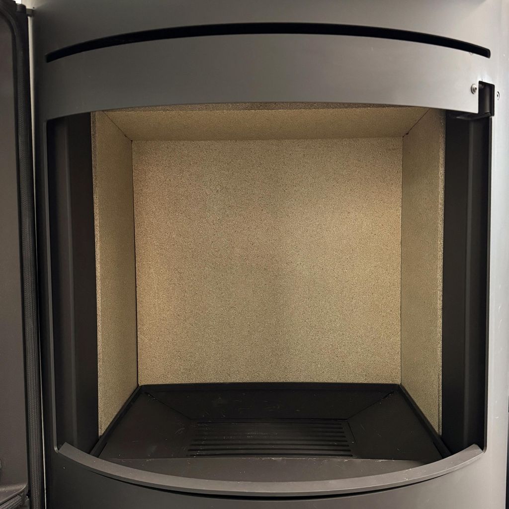 Kaminofen Solido grau Speckstein Produktbild 