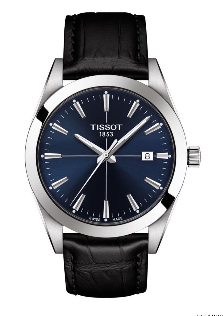 Tissot Gentleman 40 mm modrý ciferník Quartz Obrázok produktu 