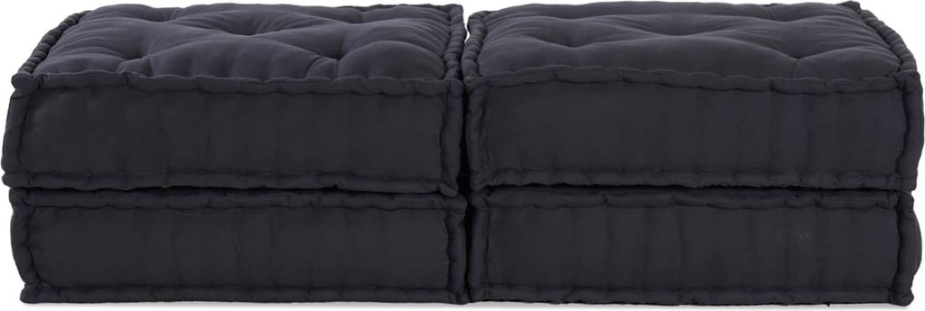 vidaXL Modulare Sofagarnitur 2 pcs Anthrazit 140 x 70 x 36 cm Stoff
