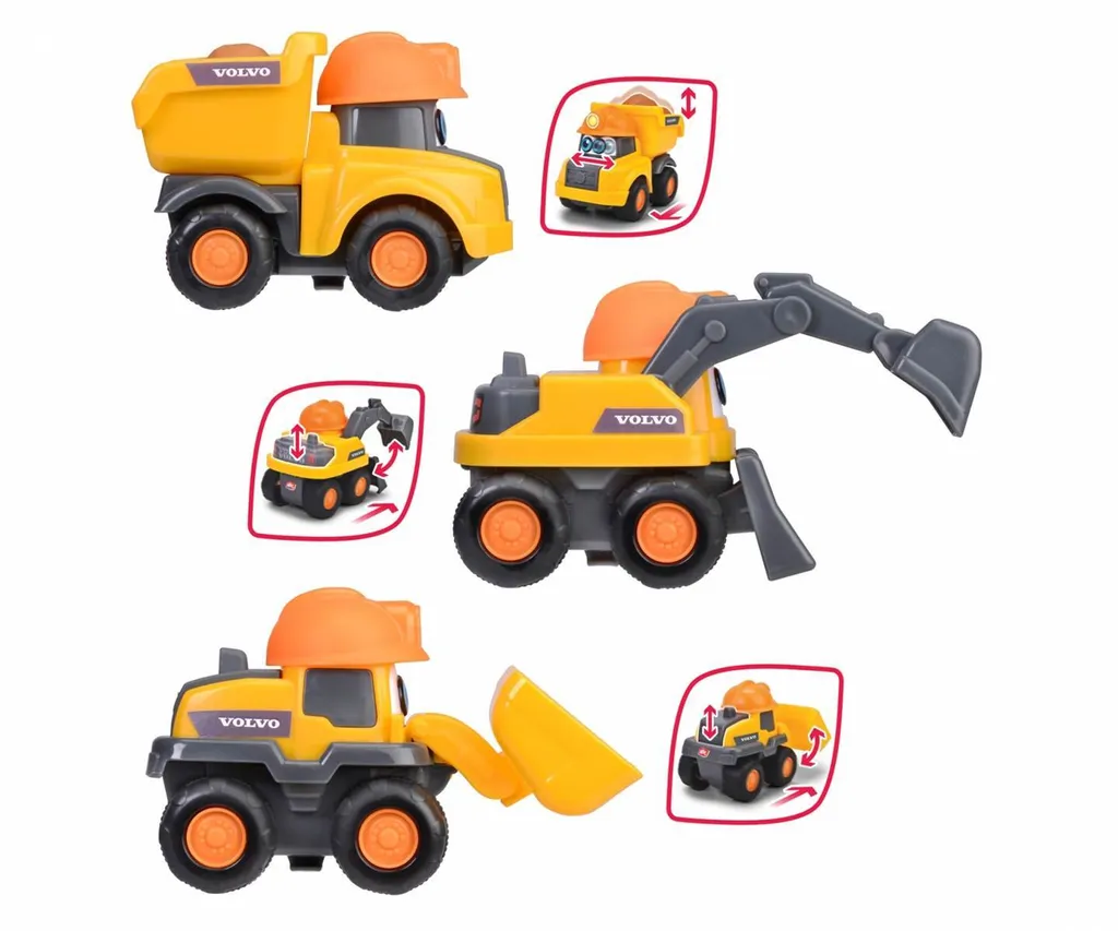 Simba Dickie ABC Builder Team 204112010 - Véhicule de Chantier Bébé 25cm - 6