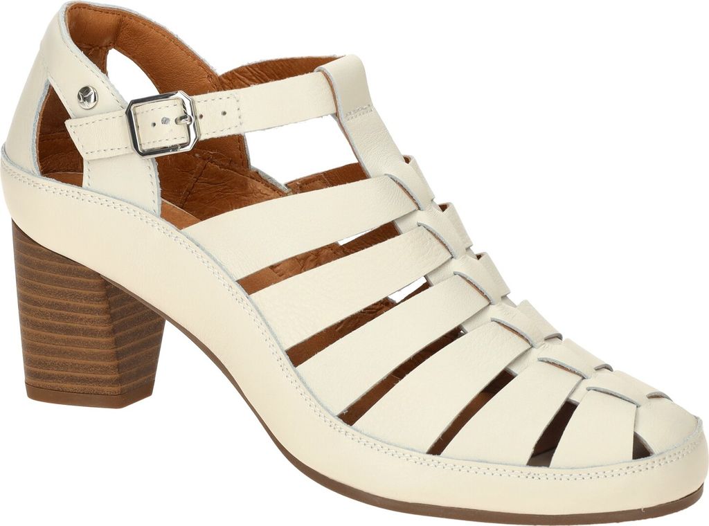 Pikolinos ALMENARA Damen Sandalette - Riemchen Sandalen weiß Freizeit NEU