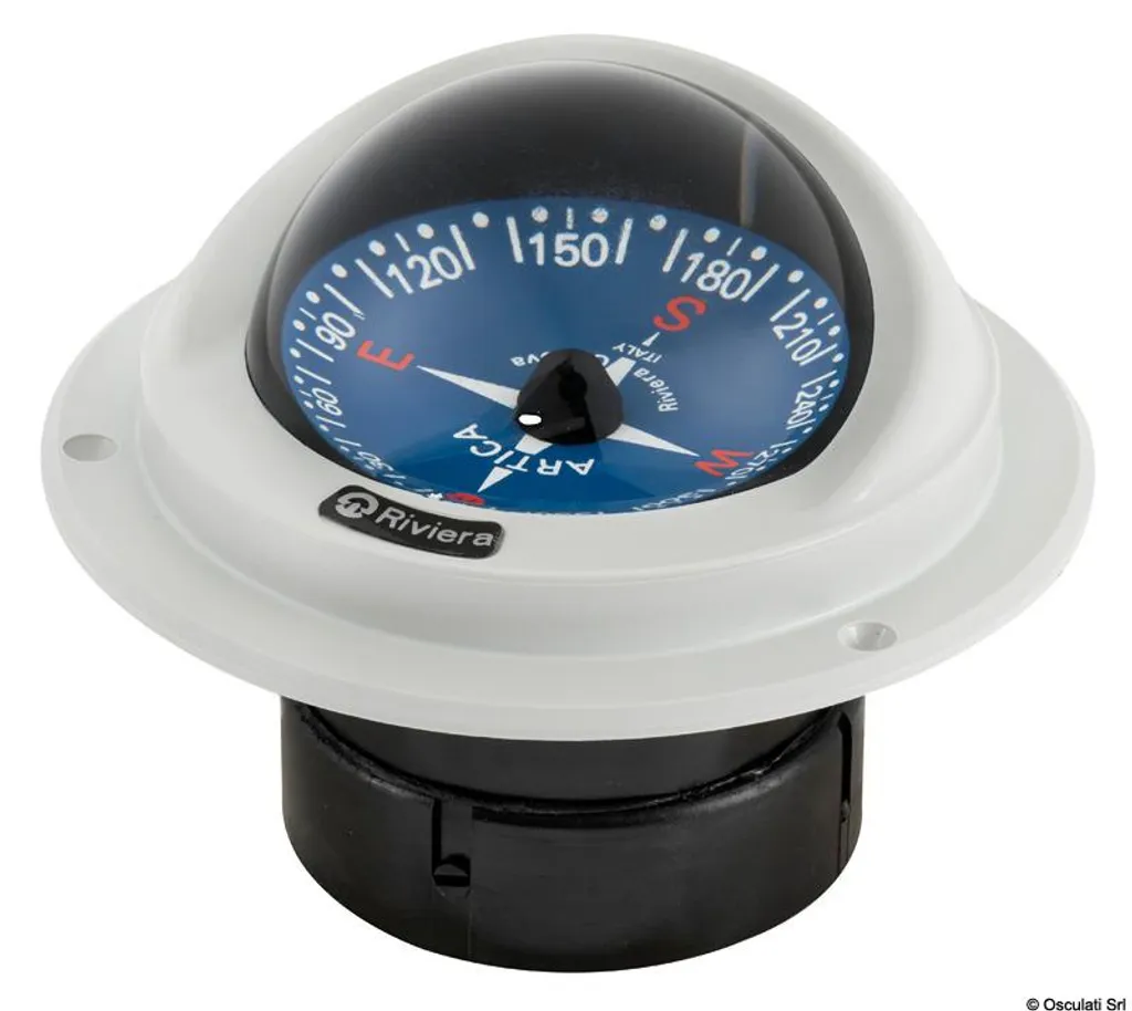 Boussole de Navigation pour Plaisance Vega BA1 Riviera Rose Bleue 1pc