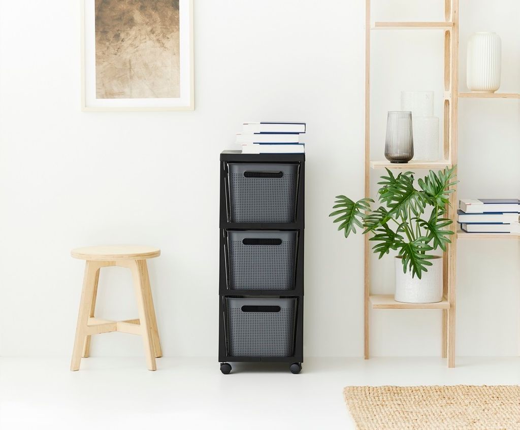 Rotho Schubladenbox Tower 3 x 16 L Brisen mit | Kaufland.de