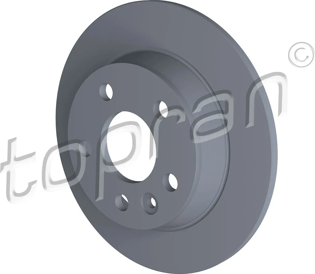 Disques de frein arrière type plein pour Ford Galaxy et VW Sharan 7M