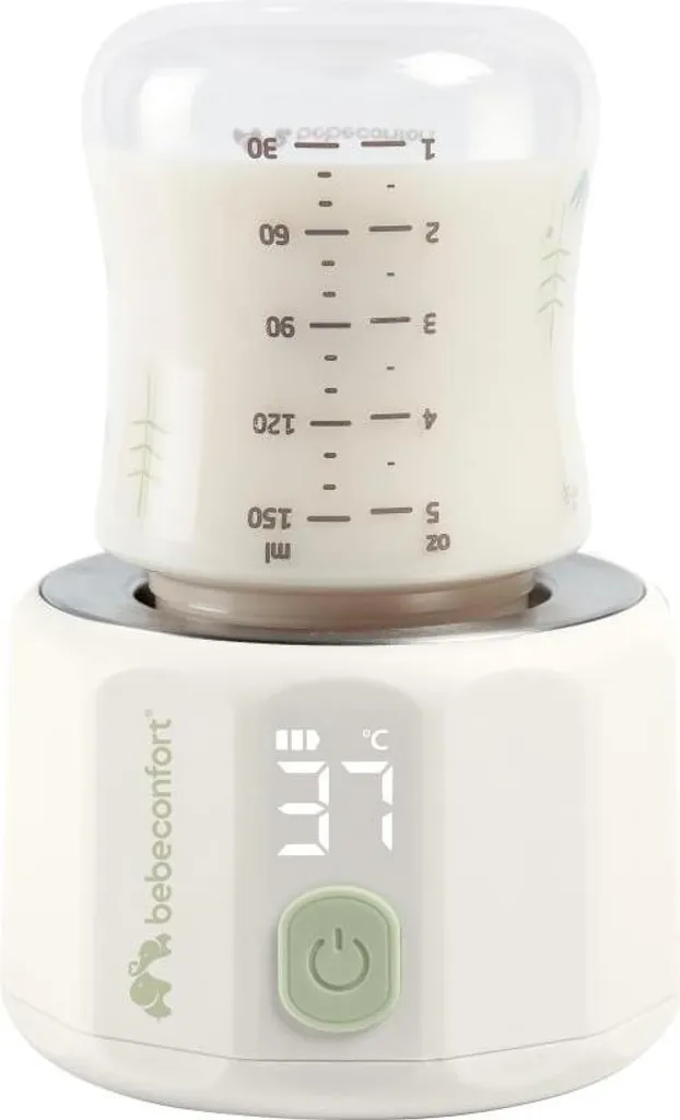 Chauffe-biberon USB compact 280g à température réglable écran LCD