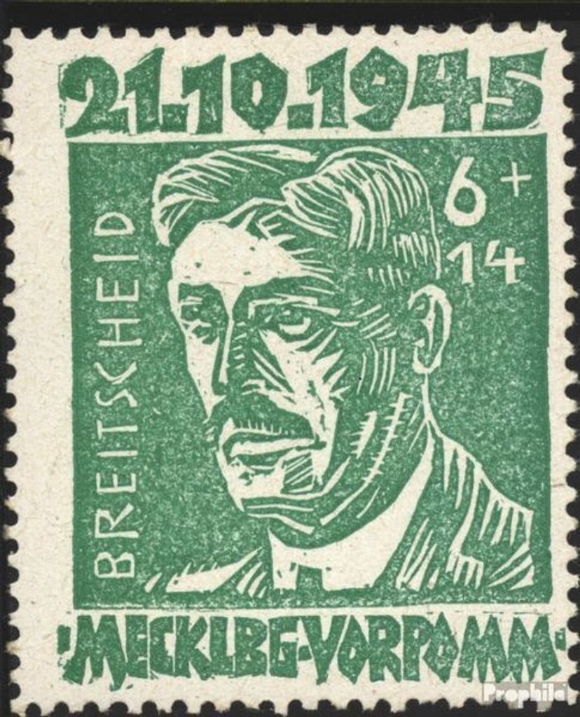 Briefmarken Sowjetische Zone (All.Bes.) 1945 Mi 20 Produktbild 