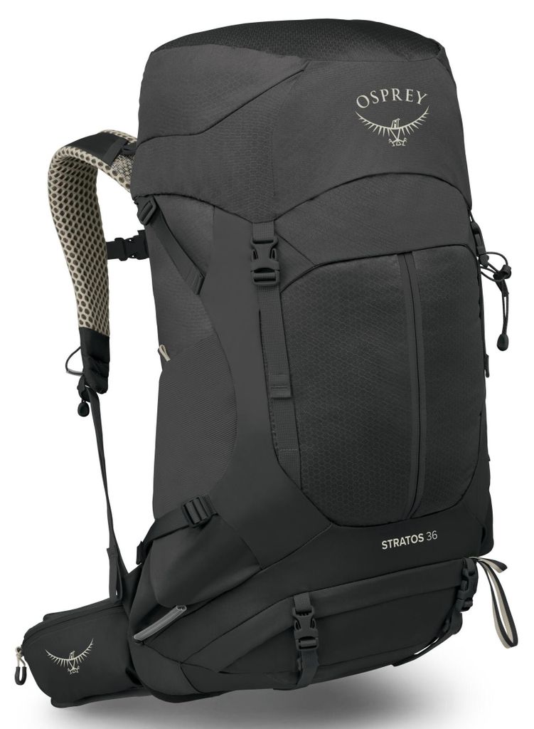 Osprey Herren Stratos 36 Wanderrucksack Raven Black
