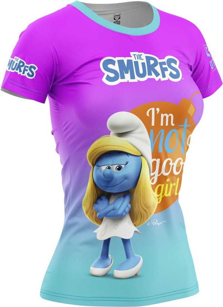 Otso Smurf Have Fun Kurzarm-t-shirt Lila M Damen Lila M