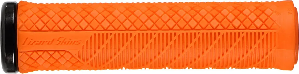 Grips Lock-On Lizard Skins Charger Evo Blaze Orange - Système Anti-Choc
