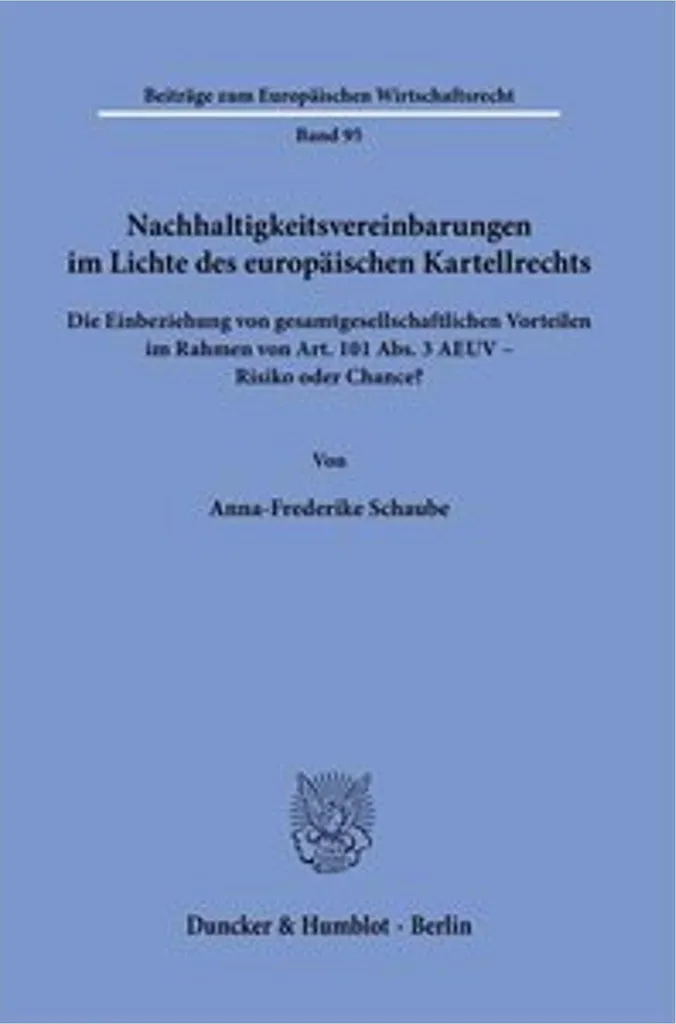 Éviter les risques antitrust des accords de durabilité en Europe