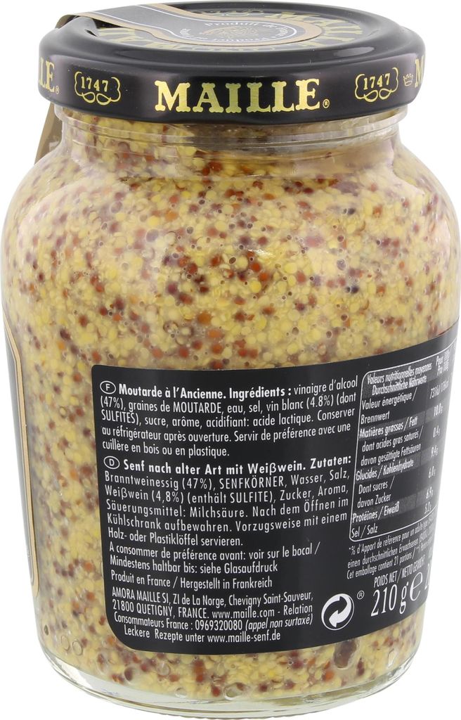 Maille Senf nach alter Art mit Weißwein Produktbild 5