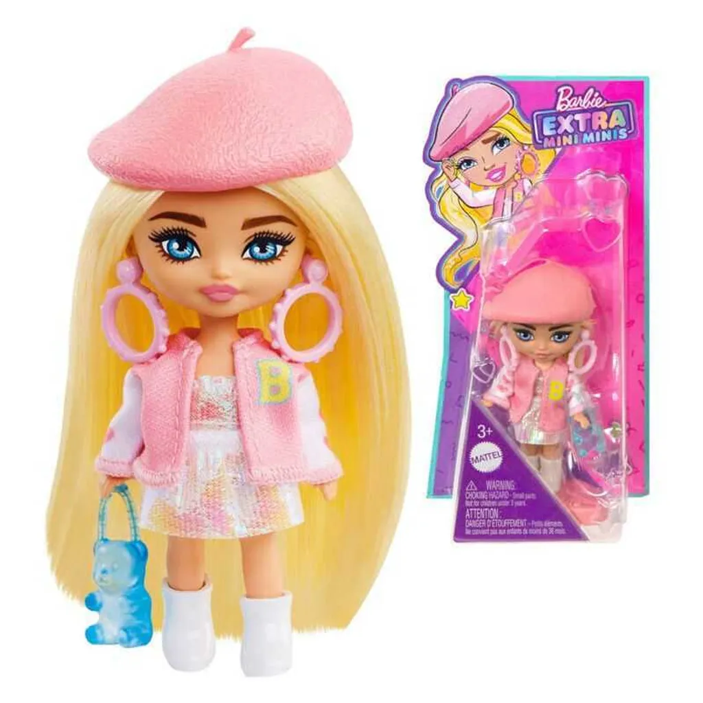 Mini Barbie Extra Minis blonde - La solution gain de place pour jouer - 2