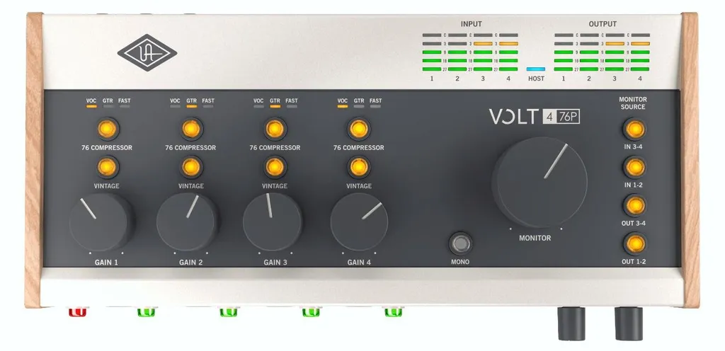 Interface Audio USB Volt 476P de Universal Audio pour Studio Mobile - 4