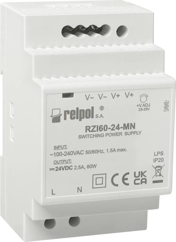 Alimentation à découpage pour automatisme industriel 15W 24V DC