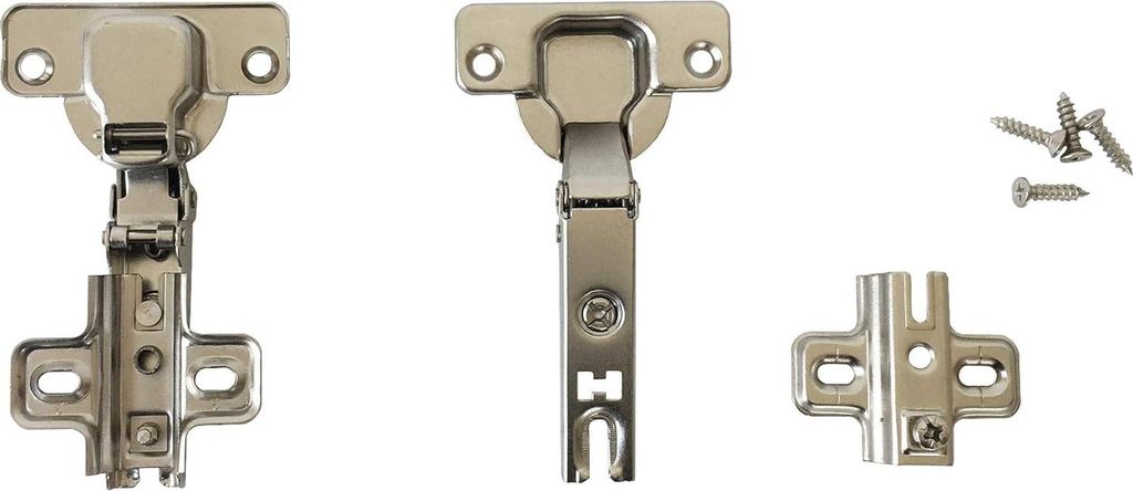 Vollständig Aufgelegte Scharniere 35mm - Geeignet für Küchenschränke - 10 Stück
