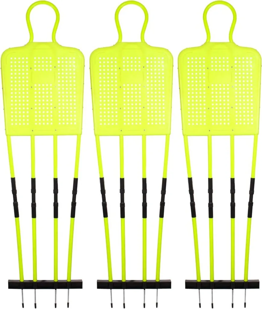 Mannequin de Foot Gonflable pour Mur de Coup Franc Merco Pack 3 Unités