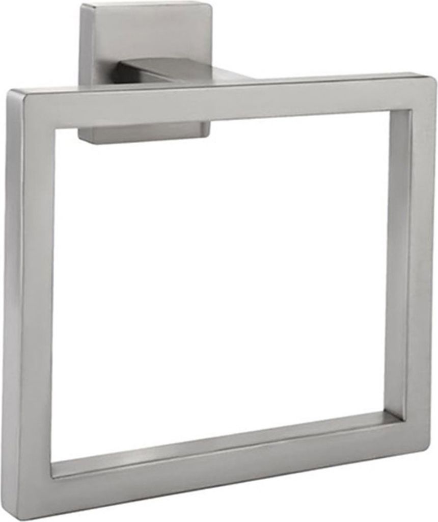 1/2 Stück Handtuchringe Handtuchhalter Rostfreie, korrosionsbeständige, an der Wand montierte, quadratische Handtuchringe im modernen Design