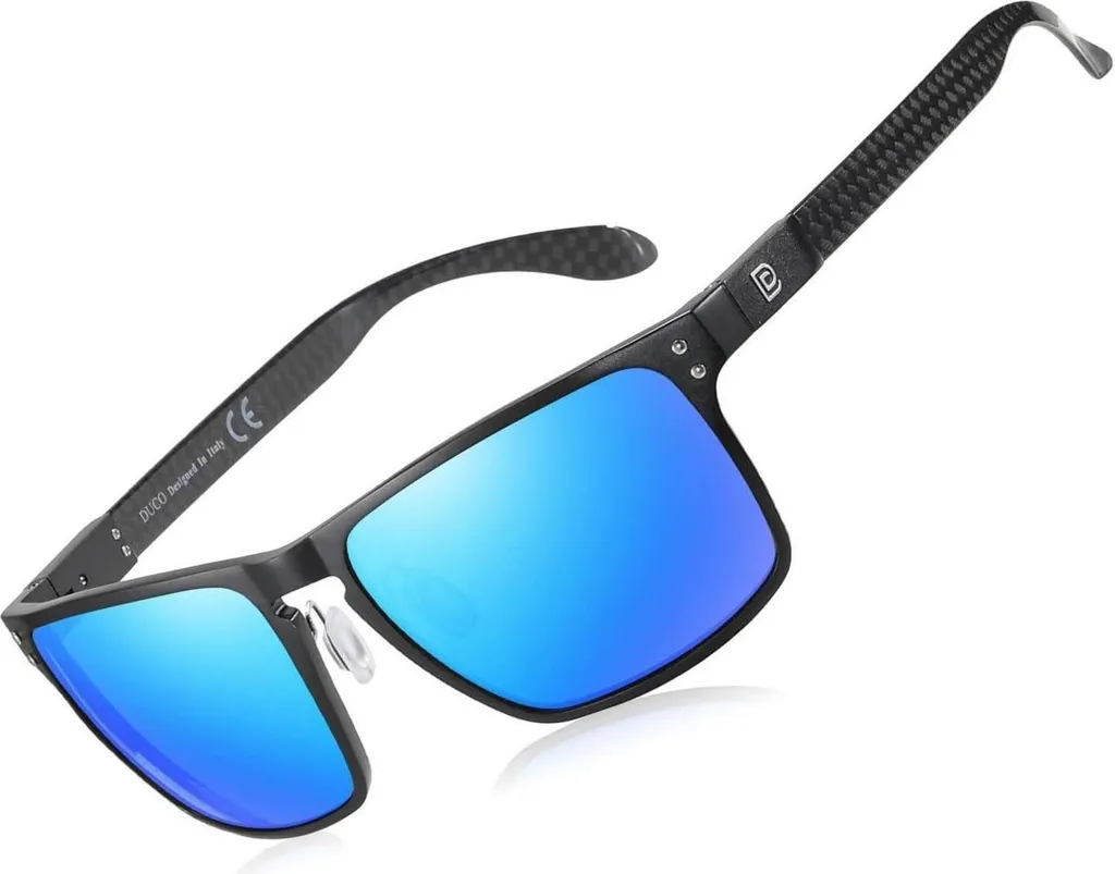 Lunettes de soleil Polarisées Ultra Légères en Carbone DUCO pour Hommes