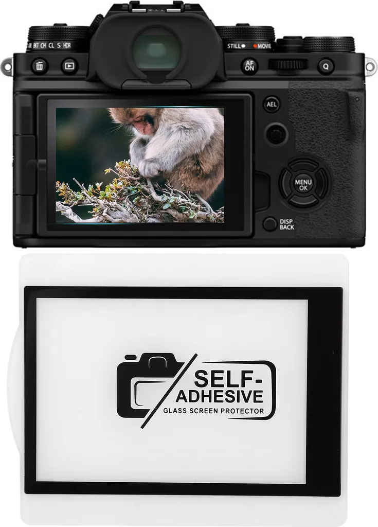 Pellicola Vetro Temperato Fuji XT4 X100V: Protezione Display LCD 9H
