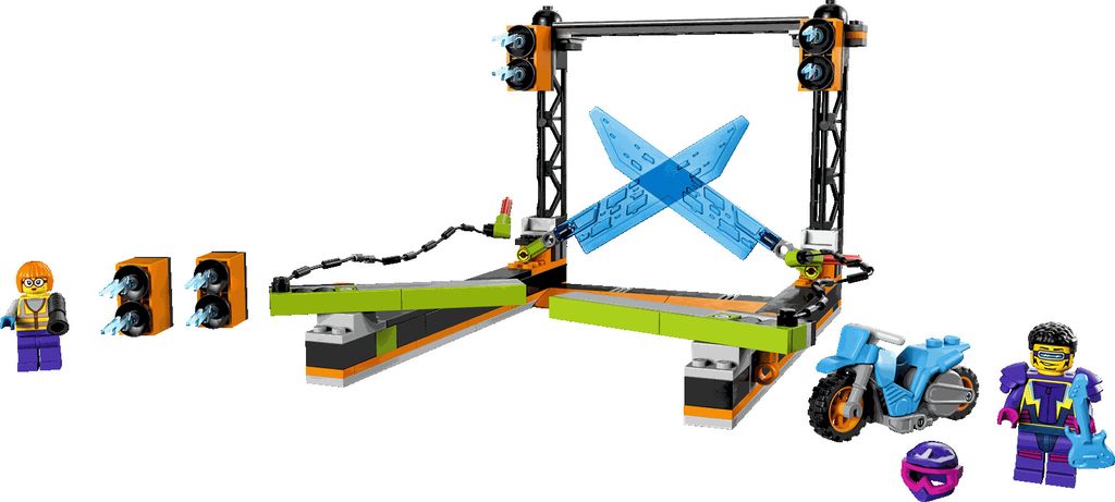 LEGO 60340 LEGO City Stuntz 60340 Hindernis-Stuntchallenge Productafbeelding 