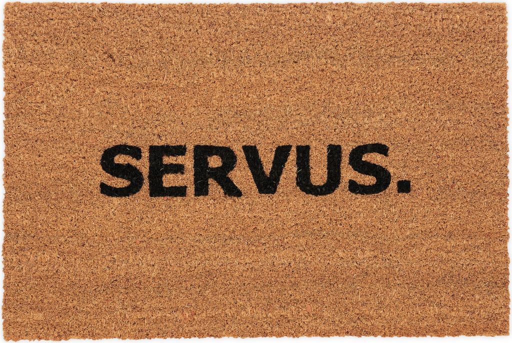 Tapis d'entrée Relaxdays en fibre de coco, 60 x 40 cm, Image du produit 