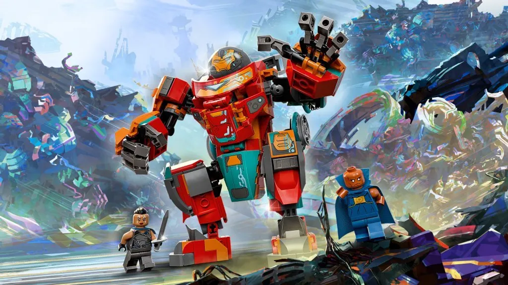 Robot Iron Man LEGO Marvel 76194 Jouet de construction transformable 2-en-1 - 16